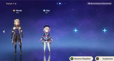 Genshi Impact - Zhongli,Child,Albedo,Keqing,Qiqi e Jean