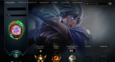 Conta lol com Riven campeonato 2012 e Rammus rei