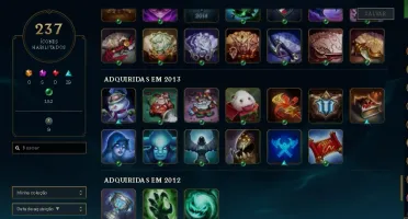 Conta lol com Riven campeonato 2012 e Rammus rei
