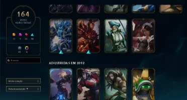 Conta lol com Riven campeonato 2012 e Rammus rei