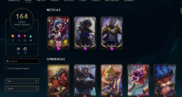 Conta lol com Riven campeonato 2012 e Rammus rei