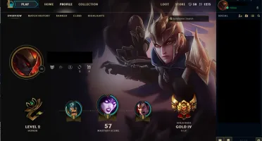 Vendo League Of Legends Ouro 4
