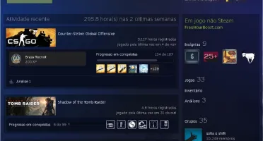 CSGO com MEDALHAS