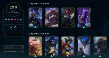 Conta Com Todos Os Campeões - Para Exigentes