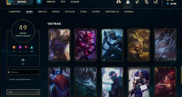 Conta Bronze FULL CHAMPS E SKINS