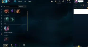 CONTA LEAGUE OF LEGENDS LV 147, COM 142 SKINS