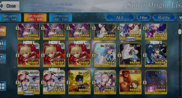 Fate Grand Order NA, Dante's np2/ Tamamo caster, outros
