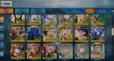 Fate Grand Order NA, Dante's np2/ Tamamo caster, outros