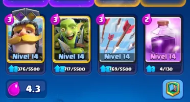 Conta de Clash Royale de 10k