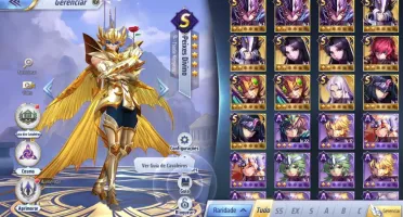 Saint seiya Awakening com mais de 3300 Gemas Avançadas