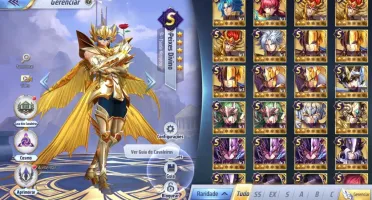 Saint seiya Awakening com mais de 3300 Gemas Avançadas