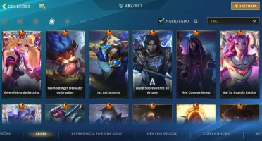 Conta +380 Skins - Grão Mestre
