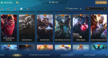 Conta +380 Skins - Grão Mestre