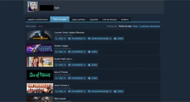 Conta steam +100 jogos