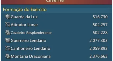 Conta TOP - Lords Mobile