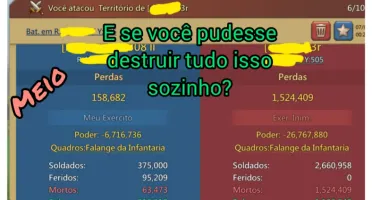 Conta TOP - Lords Mobile