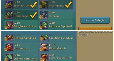 Conta TOP - Lords Mobile