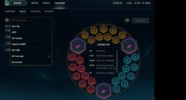 Conta LoL 150 Skins - 133 campeões - Borda Gold
