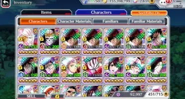 Conta Bleach Brave Souls
