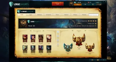 Unrankd Champios -> 37 Skins -> 7 40% De Desconto