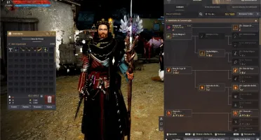 Black Desert 553 GS, Traje awk + 20 chars maioria level 60