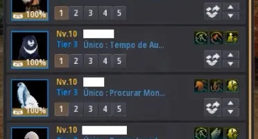Black Desert 553 GS, Traje awk + 20 chars maioria level 60