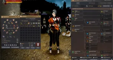 Black Desert 553 GS, Traje awk + 20 chars maioria level 60