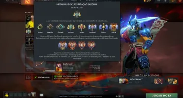 CONTA ARCONTE COM ARCANA PUDGE, BATLEPASS, SETS/IMORTAIS