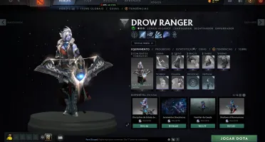 CONTA ARCONTE COM ARCANA PUDGE, BATLEPASS, SETS/IMORTAIS
