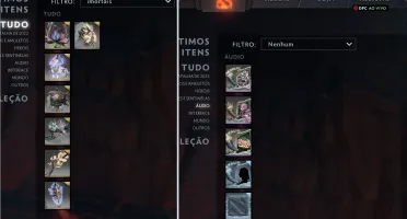 CONTA ARCONTE COM ARCANA PUDGE, BATLEPASS, SETS/IMORTAIS