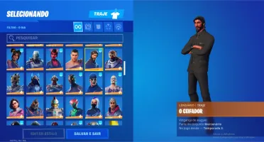 Conta Fortnite com Cavaleiro Negro e várias skins raras!