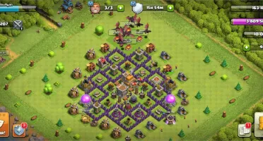 Clash of clans cv 07 full, muito barato