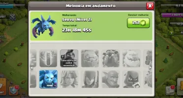 Clash of clans cv 07 full, muito barato