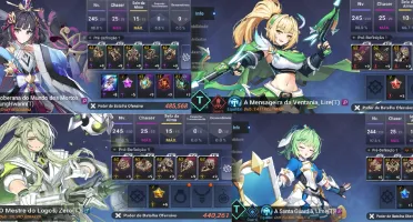 V>Conta Grand Chase Mobile Level 173