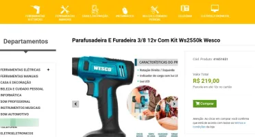 Script Site Loja Virtual para Ferramentas em PHP 