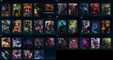 Conta de League of Legends - S8 - Gold V - 154 skins