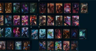 Conta de League of Legends - S8 - Gold V - 154 skins