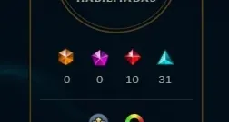 Conta de League of Legends - S8 - Gold V - 154 skins