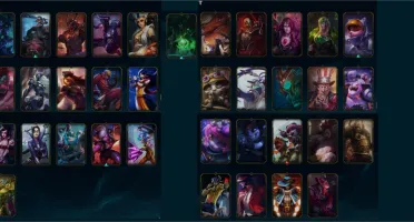 Conta de League of Legends - S8 - Gold V - 154 skins