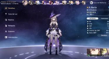 Conta Genshin + Honkai Star Rail varios 5 estrelas