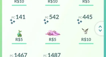 Pokemon Go - Shinys - Lendários - Captura 100%