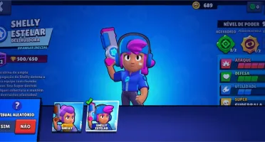 Conta Brawl Stars com 20k de Troféus e skins