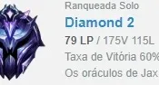 Conta LOL diamante 2 barata