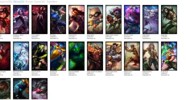 CONTA UNRANKED - S6 PRATA - 90 CHAMPS - 23 SKINS