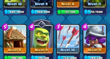 Conta Clash Royale LVL 33(Torre LVL;11,9,9 e 9 330K Ouro e 2