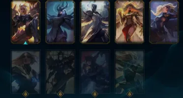 Conta league of legends skins raras kayle juíza e prateada