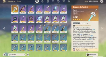 GENSHIM IMPACT - AR38 - QIQI, VENTI E JEAN +ARMA 5*