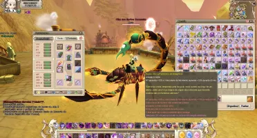 Conta Grand Fantasia PT, Xamã 87 e demo 70 na mesma conta.