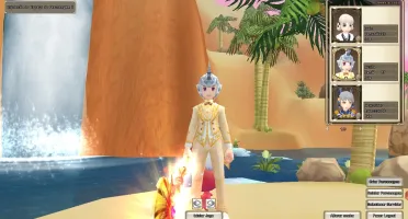 Conta Grand Fantasia PT, Xamã 87 e demo 70 na mesma conta.