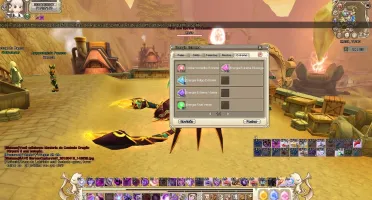 Conta Grand Fantasia PT, Xamã 87 e demo 70 na mesma conta.